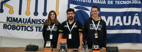 Equipe Kimauánisso do Instituto Mauá de Tecnologia é campeã em duas categorias da RoboGames