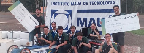 Alunos da Mauá conquistam prêmio em competição durante a Inventum 2019
