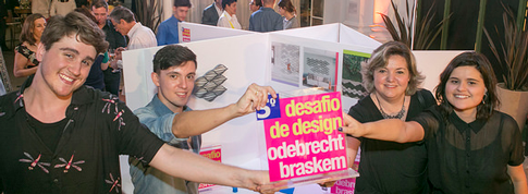 Alunos de Design do Instituo Mauá de Tecnologia vencem  o 5.º Desafio de Design Odebrecht Braskem