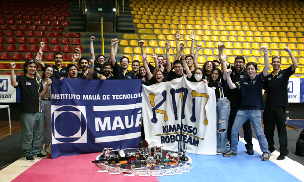 Equipe Kimauánisso do Instituto Mauá de Tecnologia conquista oito troféus no Campeonato de Robótica RSM Challenge