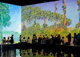 Exposição Imersiva – Monet à Beira d’Água