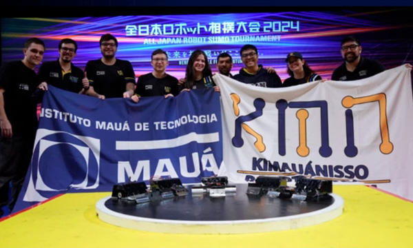 Equipe de Robótica do Instituto Mauá de Tecnologia é destaque em competição no Japão