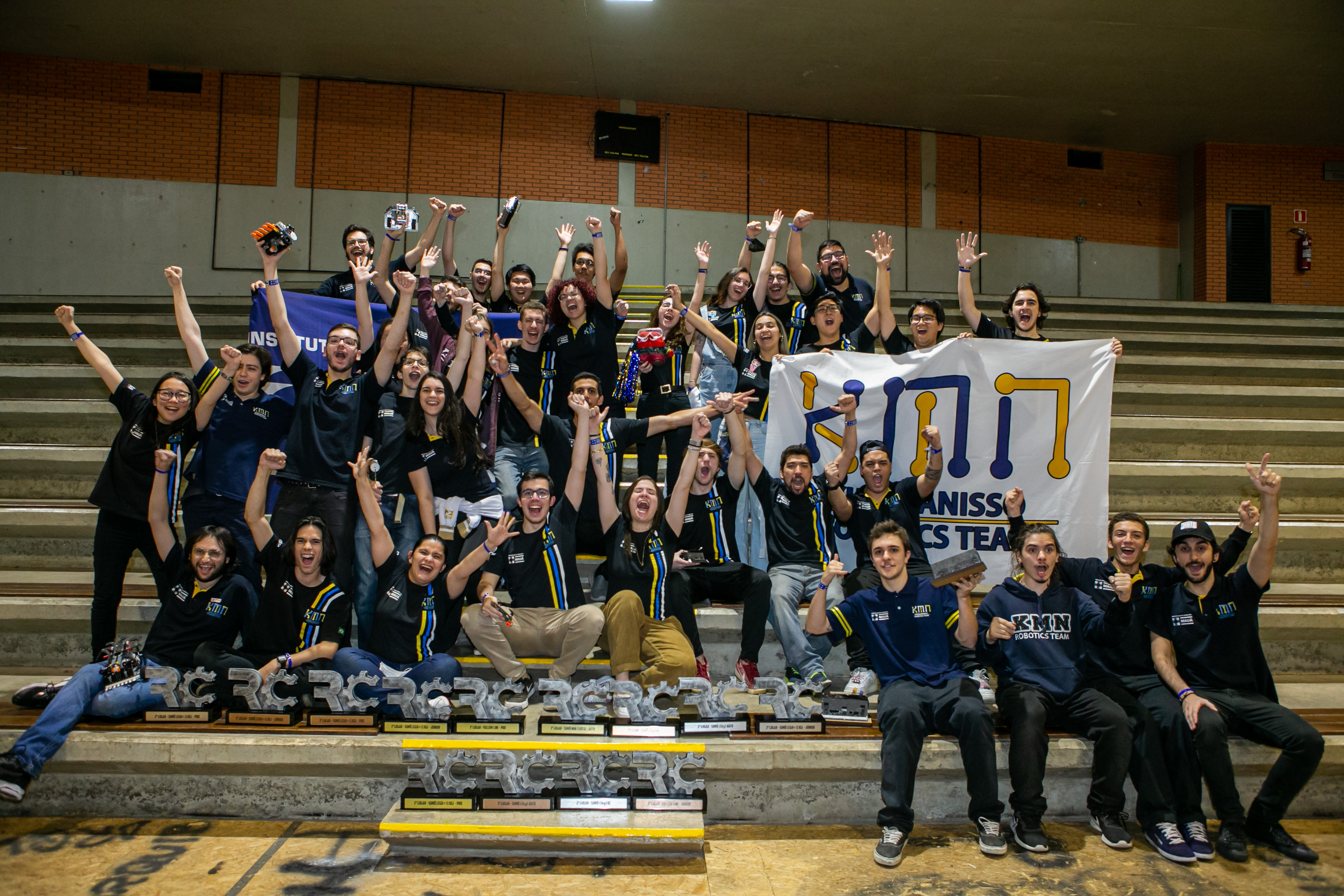 Equipe Kimauánisso conquistou a maior quantidade de troféus durante o RoboChallenge Brasil by Mauá